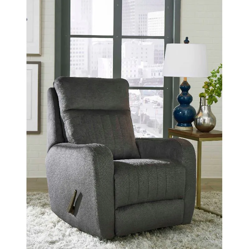 Southern Motion 5166P Race Track Power Leather Recliner Headrest Rocker