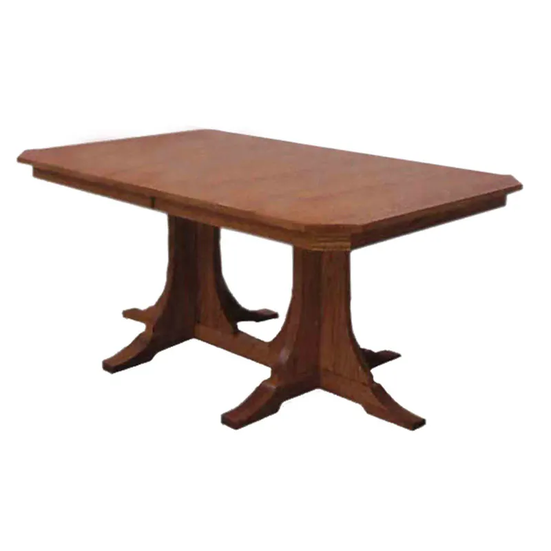 Still Fork 11MD42060 Pedestal Tables Mission Double Pedestal Table