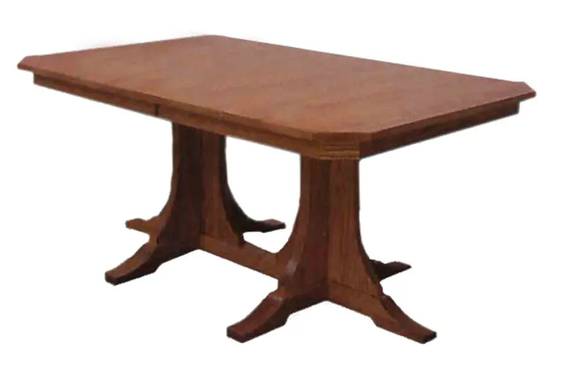 Still Fork 11MD42060 Pedestal Tables Mission Double Pedestal Table Still Fork 11MD42060 Pedestal Tables Mission Double Pedestal Table