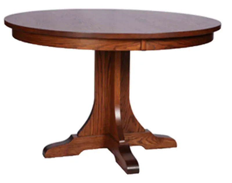 Still Fork 11MS42042 Pedestal Tables Mission Single Pedestal Table Still Fork 11MS42042 Pedestal Tables Mission Single Pedestal Table