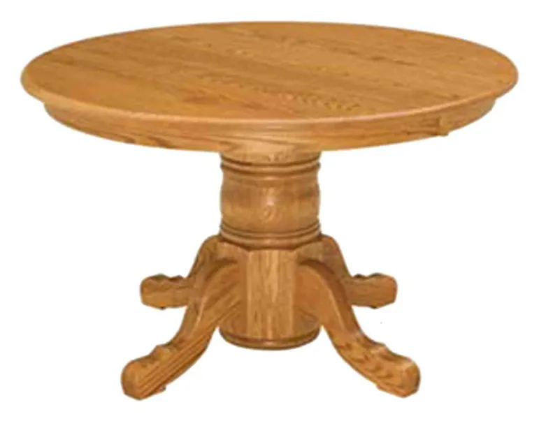 Still Fork 11TS42042 Pedestal Tables Turned Single Pedestal Table Still Fork 11TS42042 Pedestal Tables Turned Single Pedestal Table