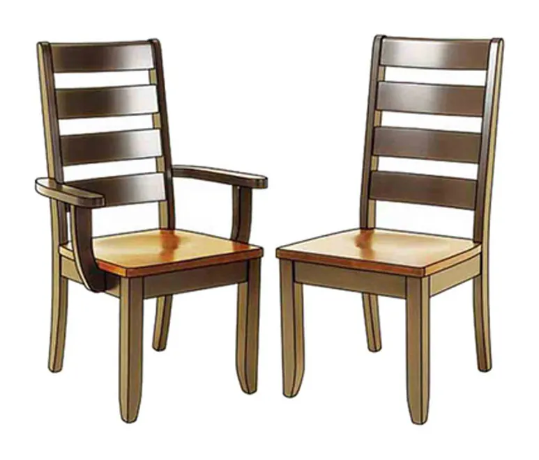 Still Fork 231020 Chairs and Stools Casual Ladderback Side Chair Still Fork 231020 Chairs and Stools Casual Ladderback Side Chair