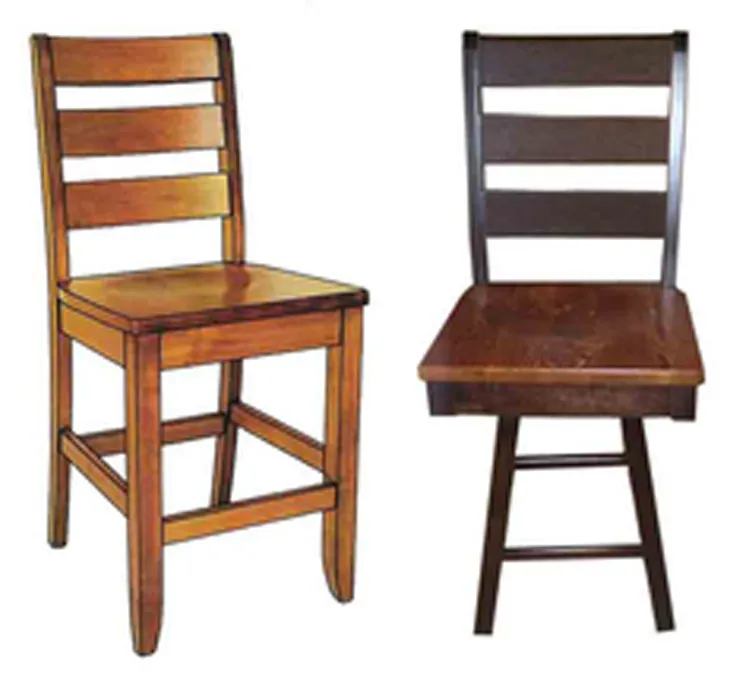 Still Fork 231023 Chairs and Stools Casual Ladder 24 inch Arm Bar Chair Still Fork 231023 Chairs and Stools Casual Ladder 24 inch Arm Bar Chair