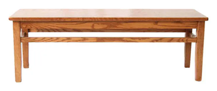 Still Fork 240048 Backless Benches Shaker 48 inch Backless Bench Still Fork 240048 Backless Benches Shaker 48 inch Backless Bench