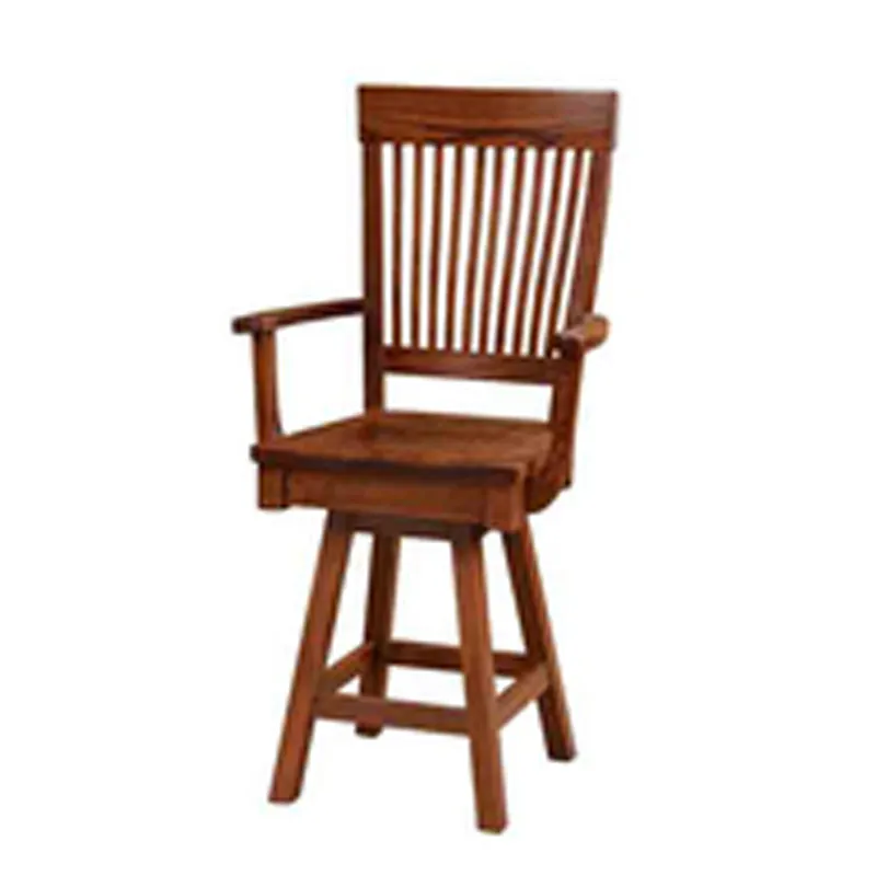 Still Fork 240393 Chairs and Stools Hamilton 24 inch Arm Bar Chair