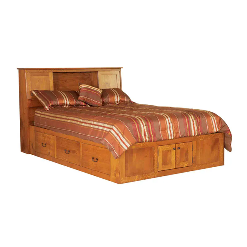 Still Fork NPMBQPB Pedestal Beds Queen Pedestal Bed