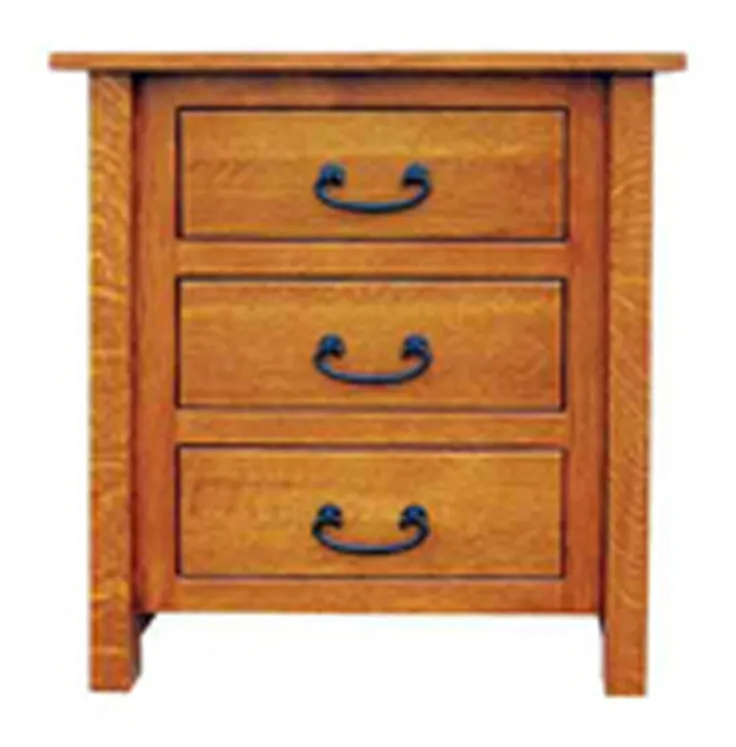 Still Fork NPMN3D2226 Artisan 3 Drawer Night Stand Still Fork NPMN3D2226 Artisan 3 Drawer Night Stand