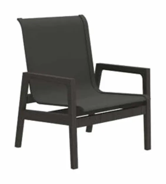 Summer Classics 1280136 N Dura Seashore Lounge Chair Slate Grey Grey Sling Summer Classics 1280136 N Dura Seashore Lounge Chair Slate Grey Grey Sling