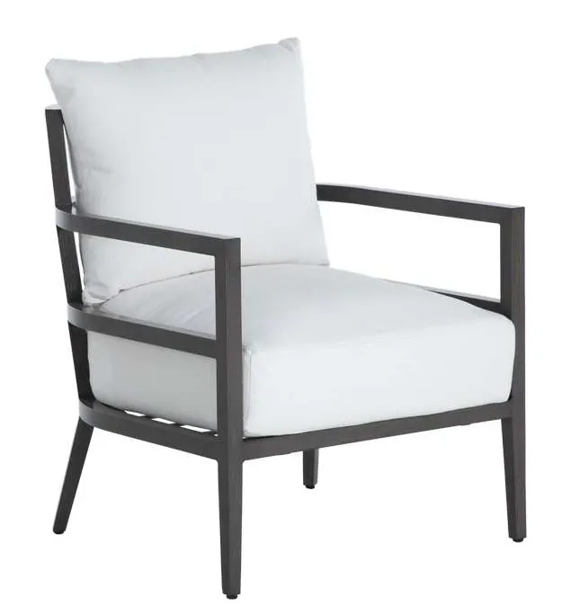 Summer Classics 278831 N Dura Santa Barbara Barrel Back Lounge Chair Slate Grey Summer Classics 278831 N Dura Santa Barbara Barrel Back Lounge Chair Slate Grey