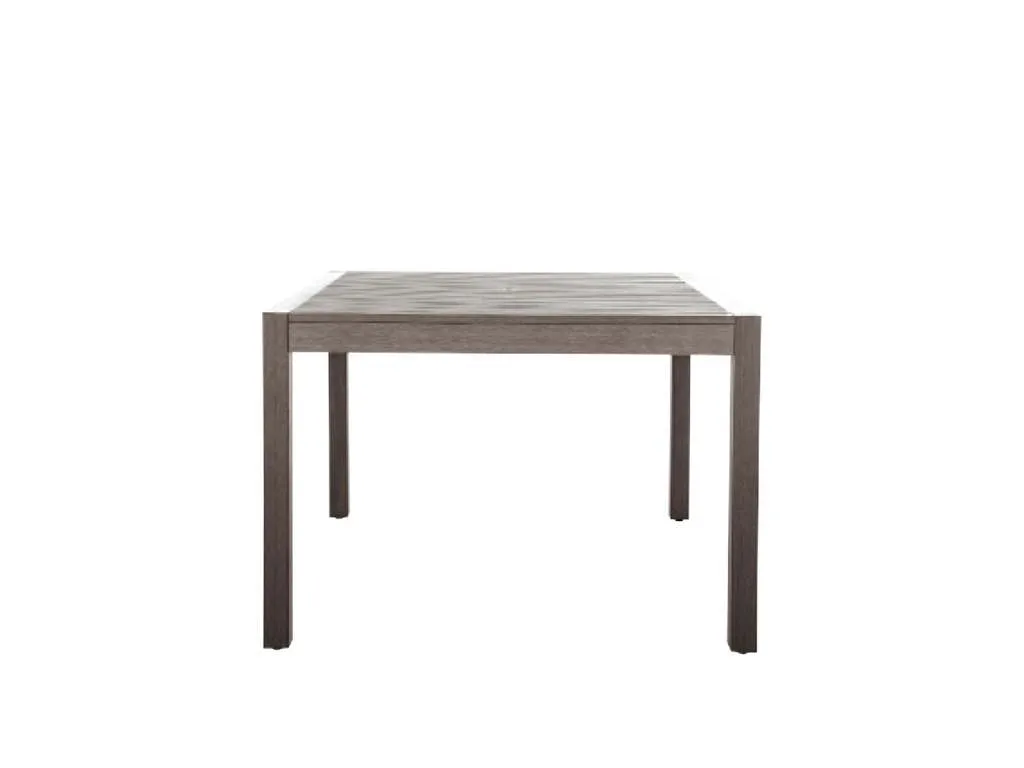 Summer Classics 269231 N Dura Portside Square Dining Table Slate Grey