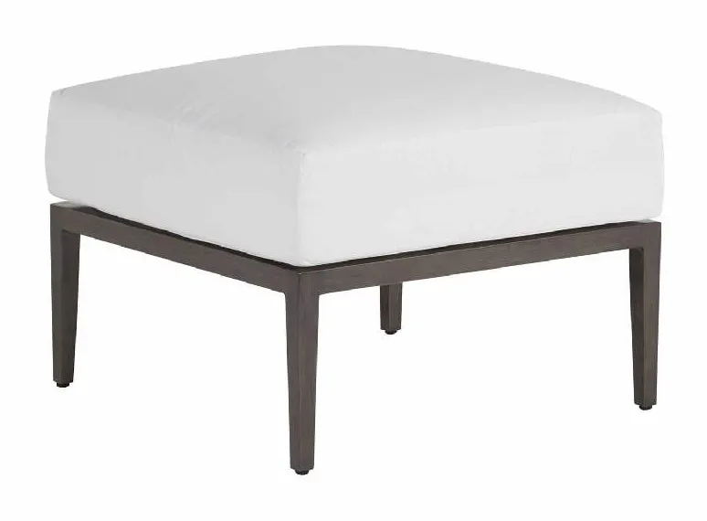Summer Classics 4045 Santa Barbara Aluminum Ottoman Summer Classics 4045 Santa Barbara Aluminum Ottoman