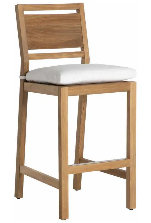Summer Classics 1303 Avondale Teak Bar Stool Summer Classics 1303 Avondale Teak Bar Stool