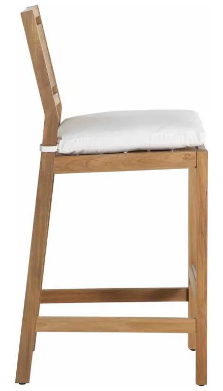 Summer Classics 1303 Avondale Teak Bar Stool Summer Classics 1303 Avondale Teak Bar Stool