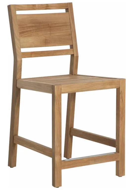 Summer Classics 1304 Avondale Teak Counter Stool Summer Classics 1304 Avondale Teak Counter Stool