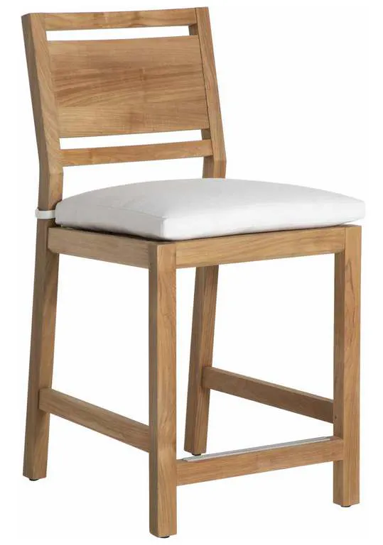 Summer Classics 1304 Avondale Teak Counter Stool Summer Classics 1304 Avondale Teak Counter Stool