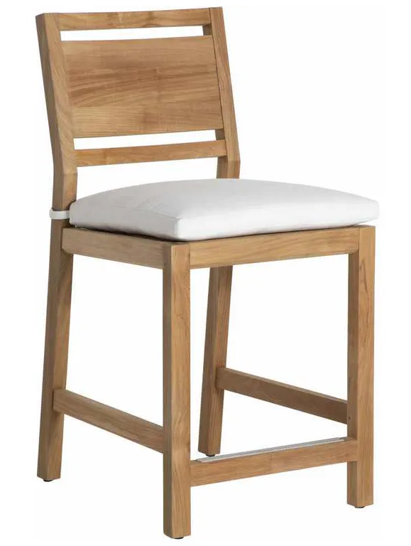 Summer Classics 1304 Avondale Teak Counter Stool Summer Classics 1304 Avondale Teak Counter Stool