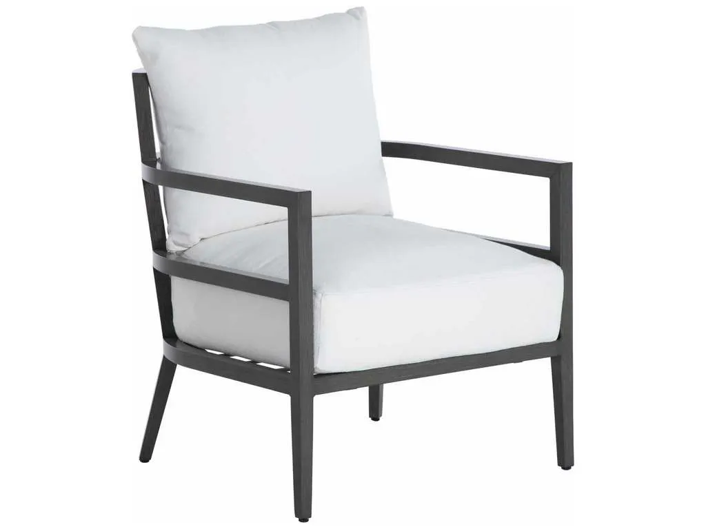 Summer Classics 2788 Santa Barbara Barrel Back Lounge Chair Natural