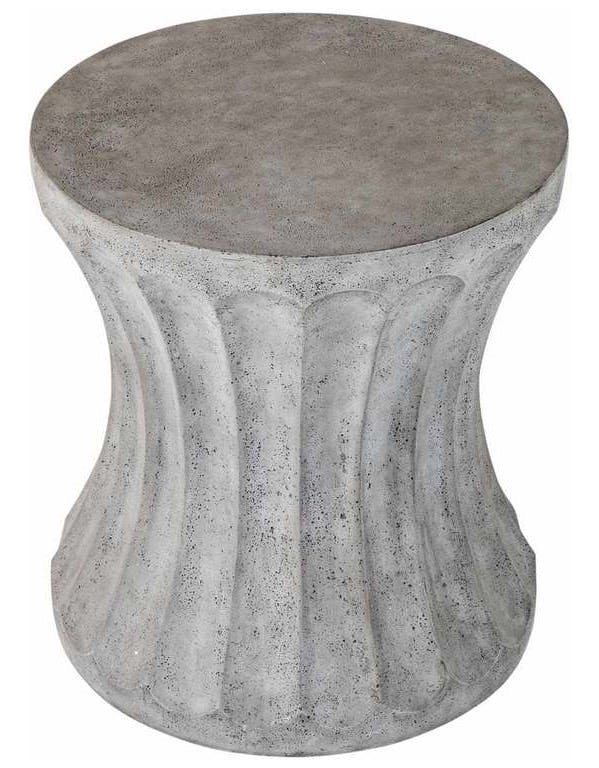 Summer Classics 1751 Cast Stone Gannet Side Table Summer Classics 1751 Cast Stone Gannet Side Table