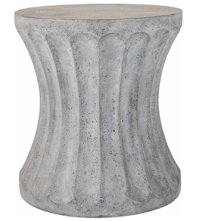 Summer Classics 1751 Cast Stone Gannet Side Table Summer Classics 1751 Cast Stone Gannet Side Table