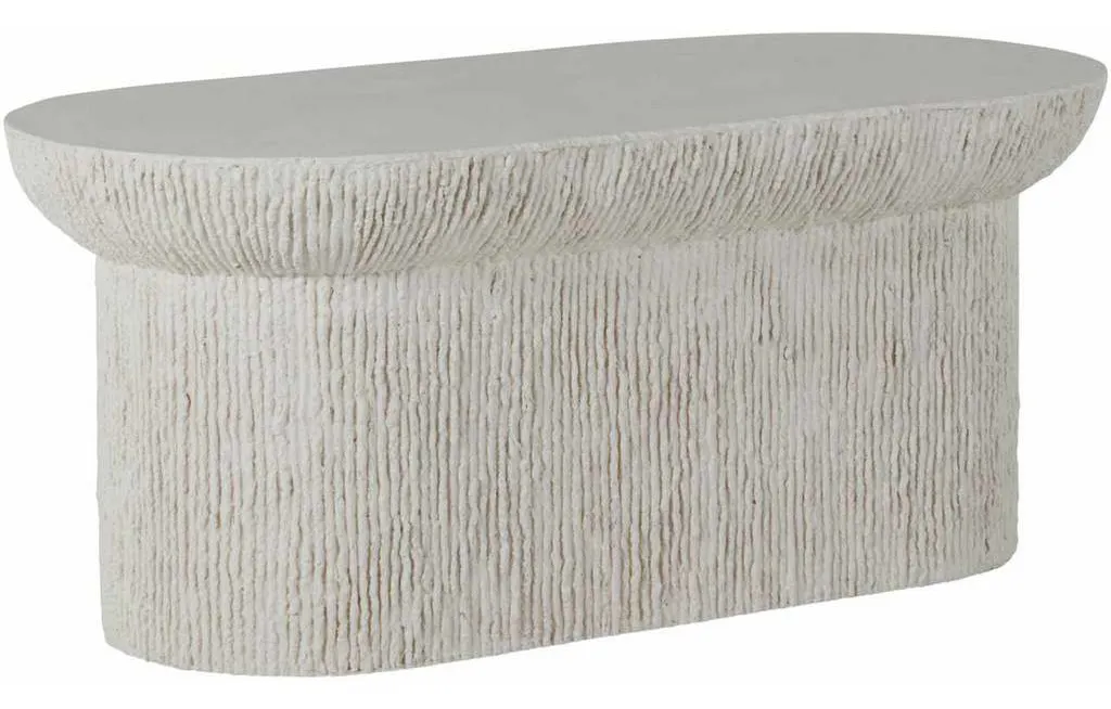 Summer Classics 1756 Cast Stone Brant Oval Coffee Table Summer Classics 1756 Cast Stone Brant Oval Coffee Table