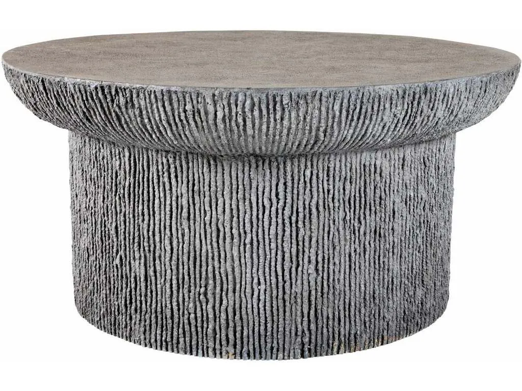 Summer Classics 1757 Cast Stone Brant Round Coffee Table
