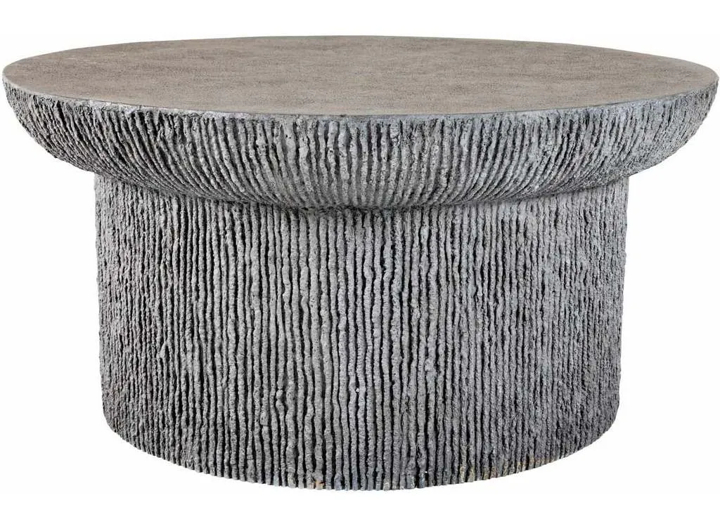 Summer Classics 1757 Cast Stone Brant Round Coffee Table Summer Classics 1757 Cast Stone Brant Round Coffee Table