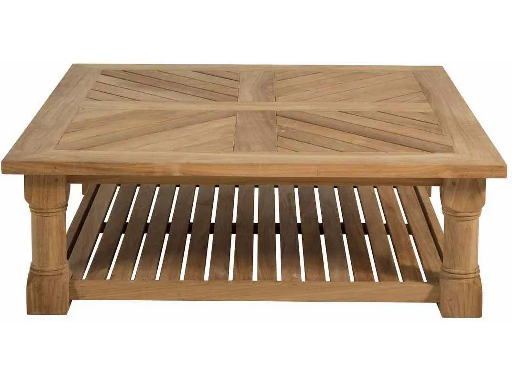 Summer Classics 2821  Lakeshore 48 inch Square Coffee Table