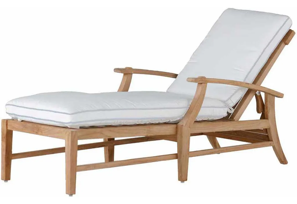 Summer Classics 2823 Croquet Teak Chaise Summer Classics 2823 Croquet Teak Chaise