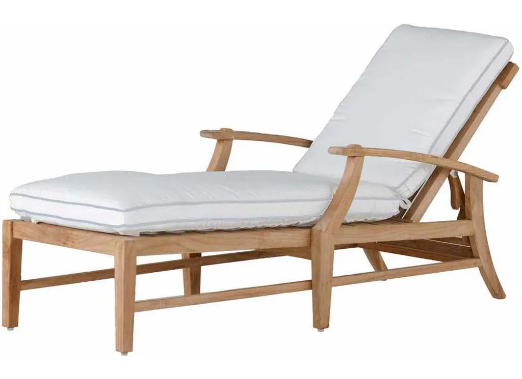 Summer Classics 2823 Croquet Teak Chaise Summer Classics 2823 Croquet Teak Chaise