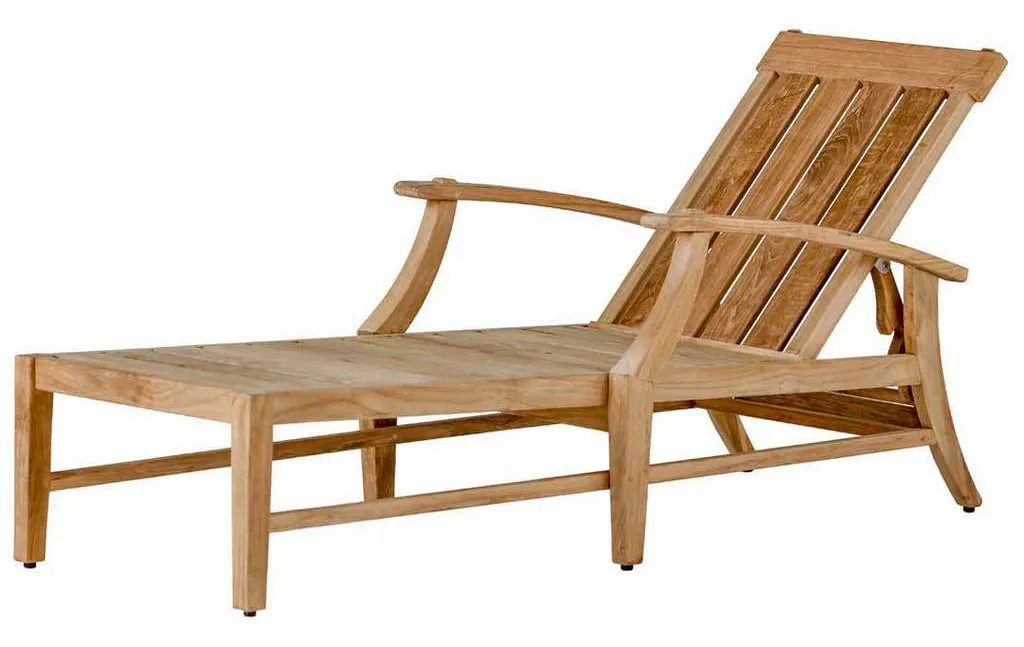 Summer Classics 2823 Croquet Teak Chaise Summer Classics 2823 Croquet Teak Chaise