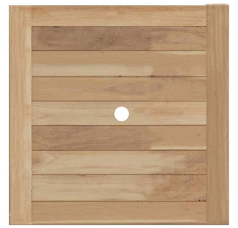 Summer Classics 2843 Club Teak 42 inch Square Farm Table Summer Classics 2843 Club Teak 42 inch Square Farm Table