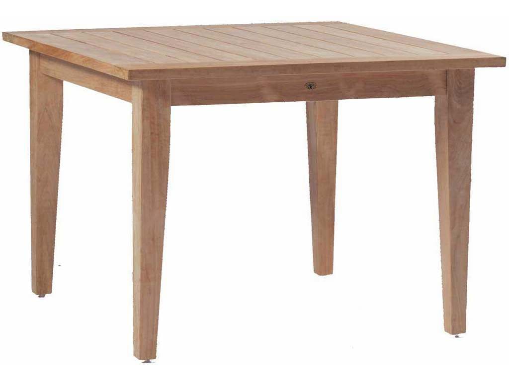 Summer Classics 2843 Club Teak 42 inch Square Farm Table Summer Classics 2843 Club Teak 42 inch Square Farm Table