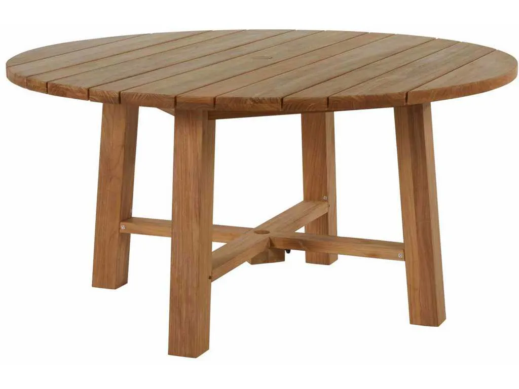 Summer Classics 2860  Paige Teak Round Dining Table