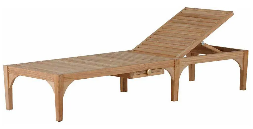 Summer Classics 2863 Club Teak Chaise Summer Classics 2863 Club Teak Chaise