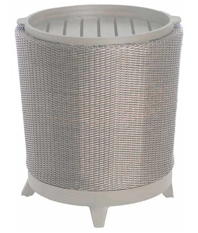 Summer Classics 3176 Halo Round Wicker End Table Summer Classics 3176 Halo Round Wicker End Table