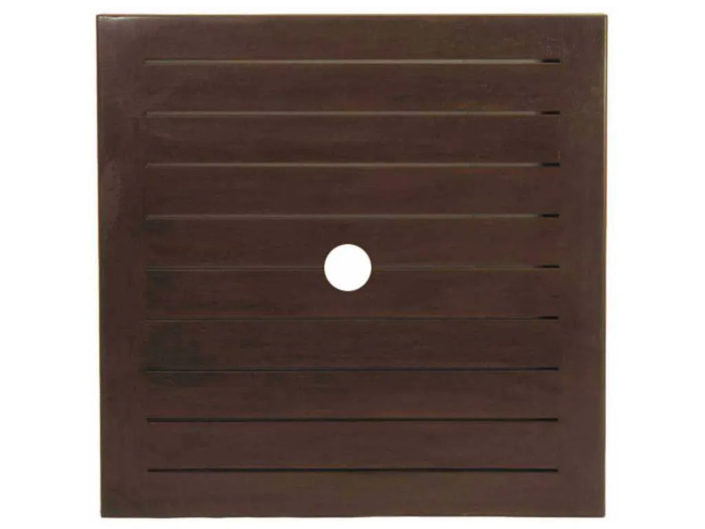 Summer Classics 3276  42 Inch Square Table Top Oak