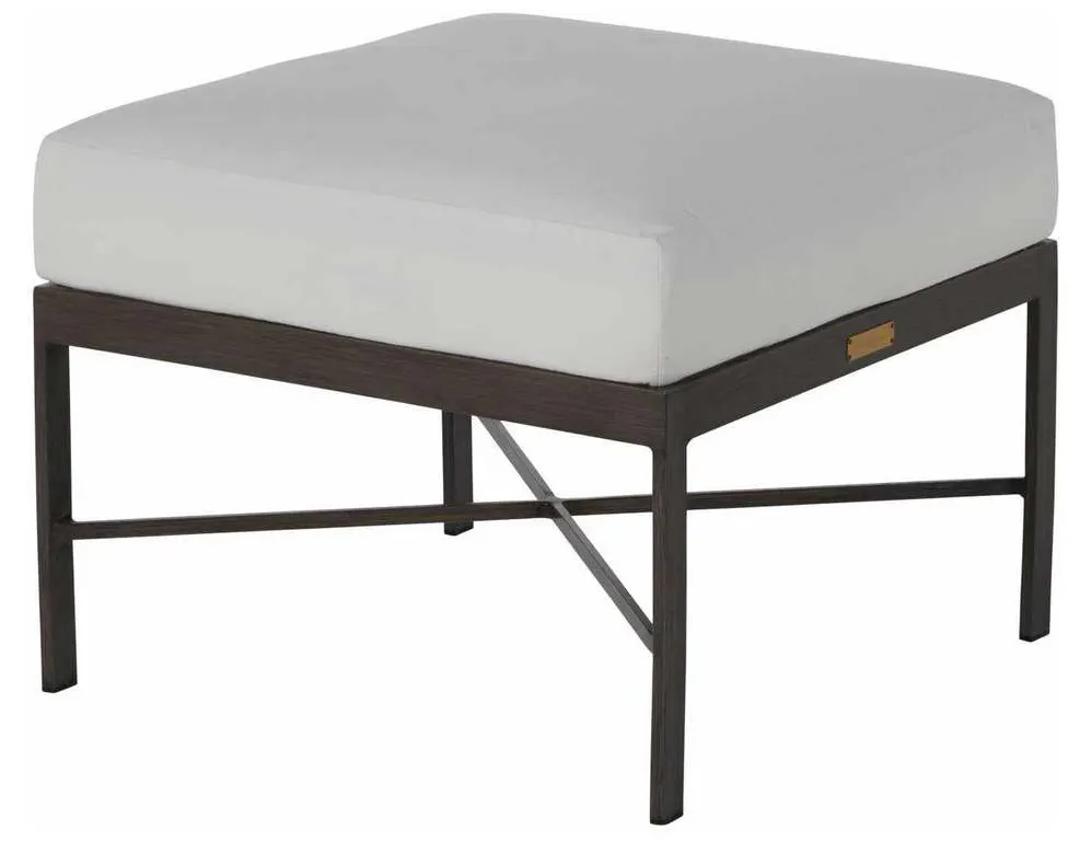 Summer Classics 3424 Monaco Monaco Aluminum Ottoman Summer Classics 3424 Monaco Monaco Aluminum Ottoman