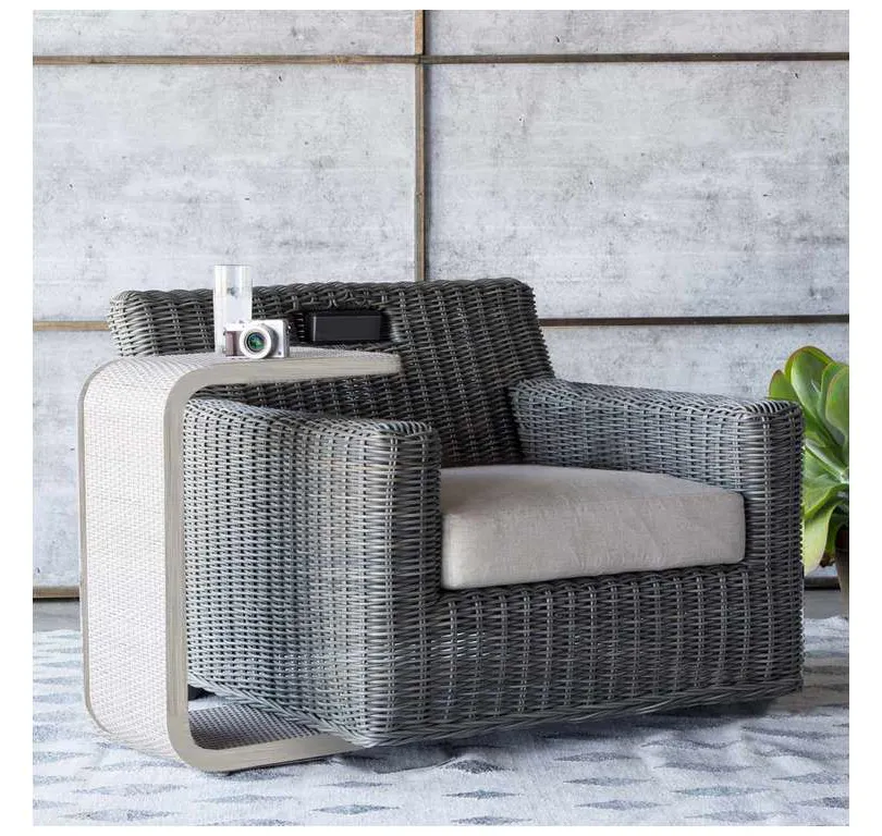 Summer Classics 3754 Rustic Speaker Swivel Lounge Summer Classics 3754 Rustic Speaker Swivel Lounge