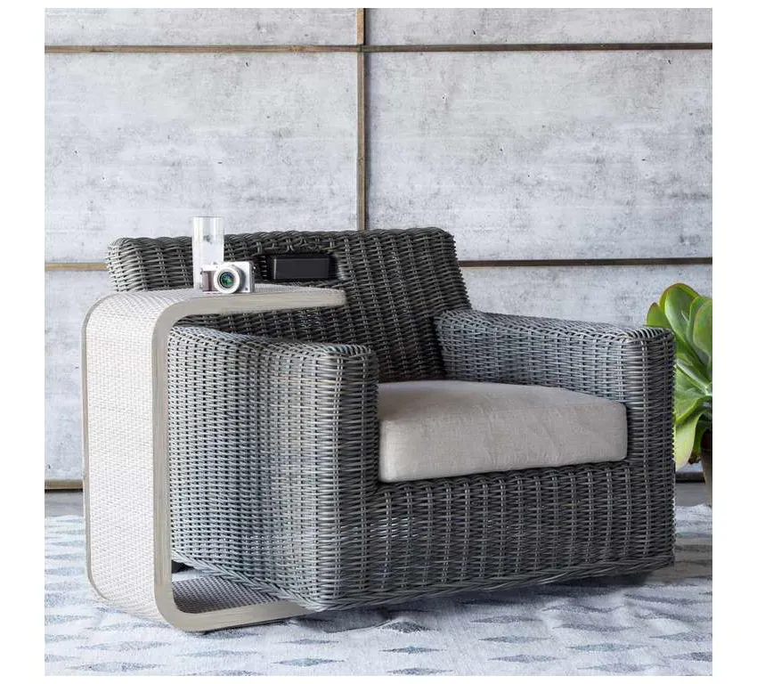 Summer Classics 3754 Rustic Speaker Swivel Lounge Summer Classics 3754 Rustic Speaker Swivel Lounge
