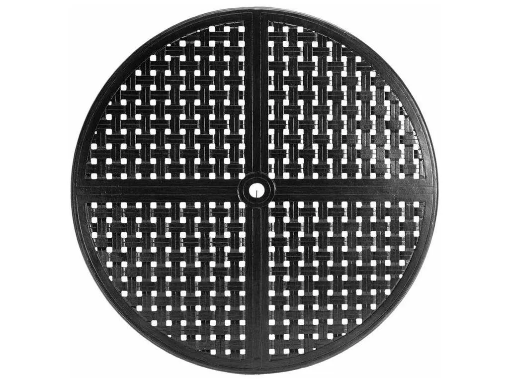 Summer Classics 4051  Double Lattice 48 inch Round Table Top