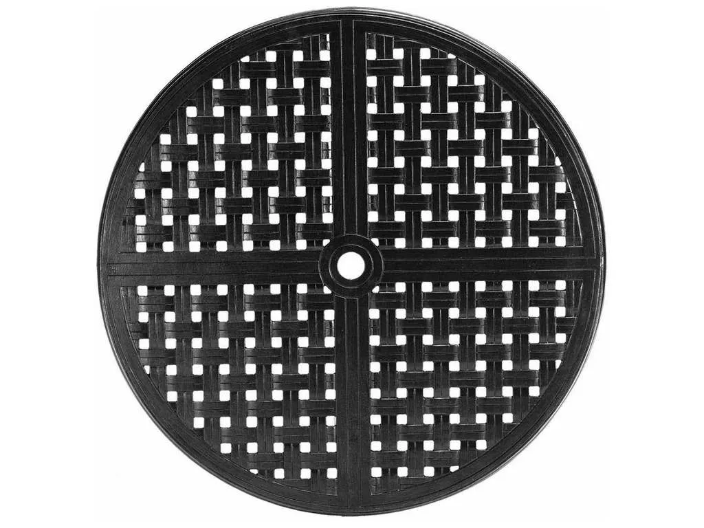 Summer Classics 4061  Double Lattice 36 inch Round Table Top