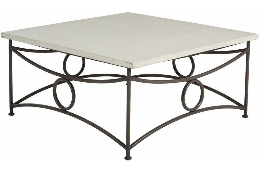 Summer Classics 4376 Trestle Square Coffee Table Summer Classics 4376 Trestle Square Coffee Table