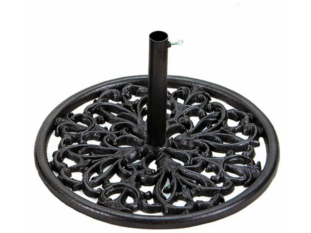 Summer Classics 9210  Florentine 23 inch Cast Iron Umbrella Base