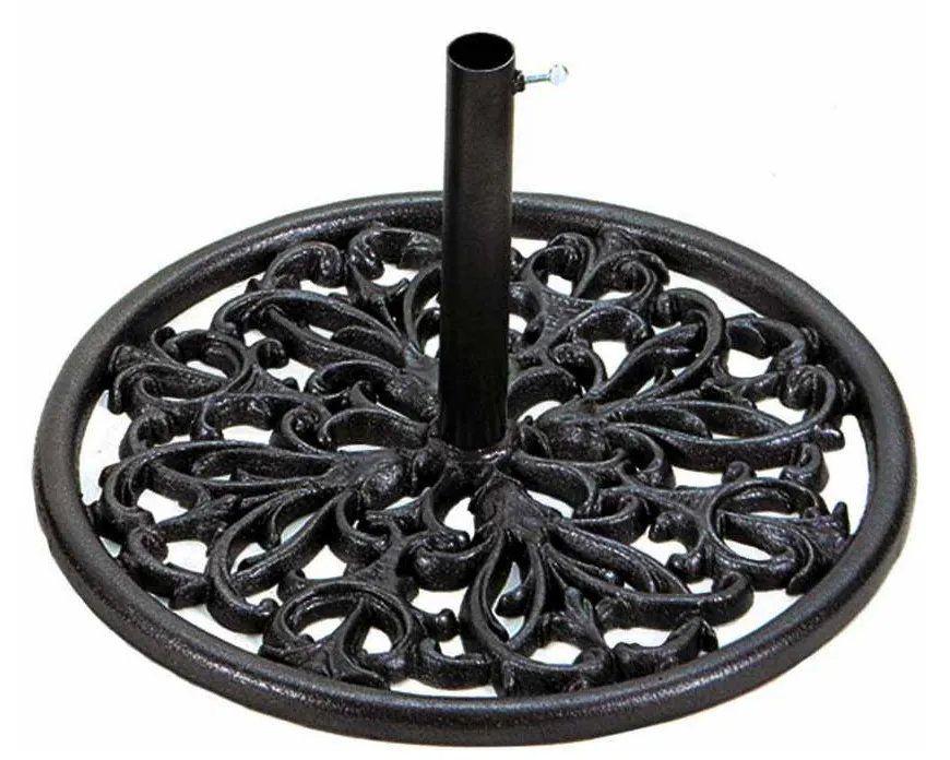 Summer Classics 9210 Florentine 23 inch Cast Iron Umbrella Base Summer Classics 9210 Florentine 23 inch Cast Iron Umbrella Base