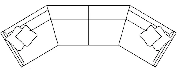 Temple 5102 Sectional Sassy Sectional Temple 5102 Sectional Sassy Sectional