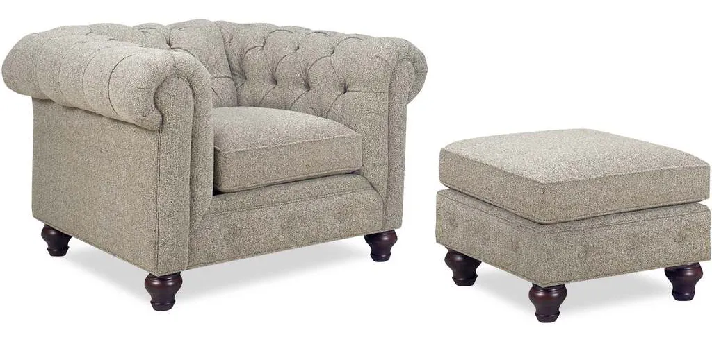 Temple 7505 Chesterfield Chair Temple 7505 Chesterfield Chair