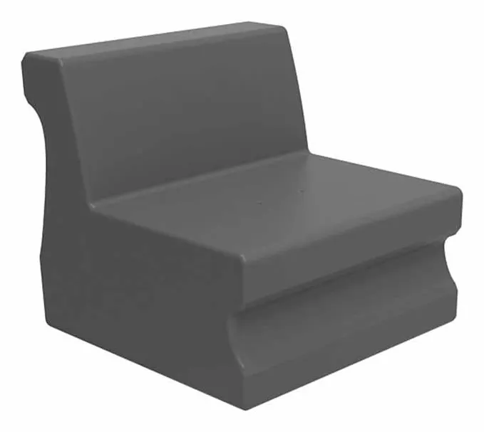 Tropitone 3B1810MC Radius Armless Module Tropitone 3B1810MC Radius Armless Module