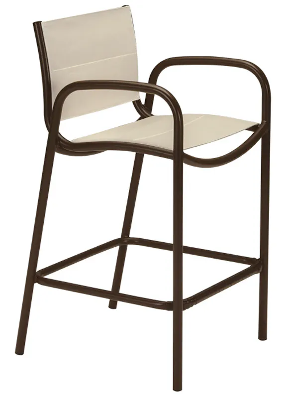 Tropitone 220426DP Millennia Duplex Sling Bar Stool Tropitone 220426DP Millennia Duplex Sling Bar Stool