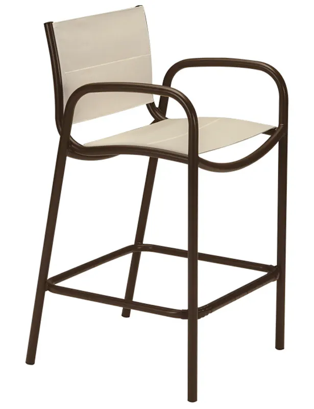 Tropitone 220426DP Millennia Duplex Sling Bar Stool Tropitone 220426DP Millennia Duplex Sling Bar Stool