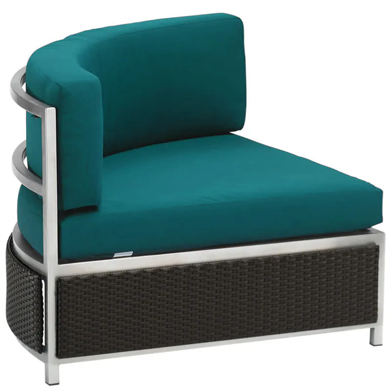 Tropitone 591010CC Cabana Club Aluminum Woven Cabana Club Aluminum Half Woven Curved Corner Tropitone 591010CC Cabana Club Aluminum Woven Cabana Club Aluminum Half Woven Curved Corner